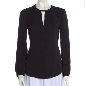 XS | rag + bone long sleeve v neck blouse